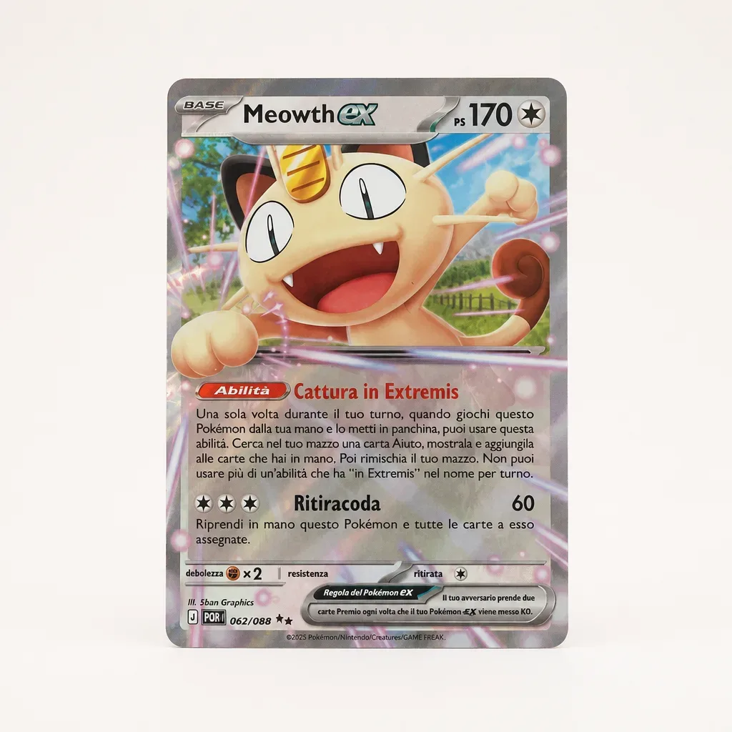 Carte Pokémon Meowth
