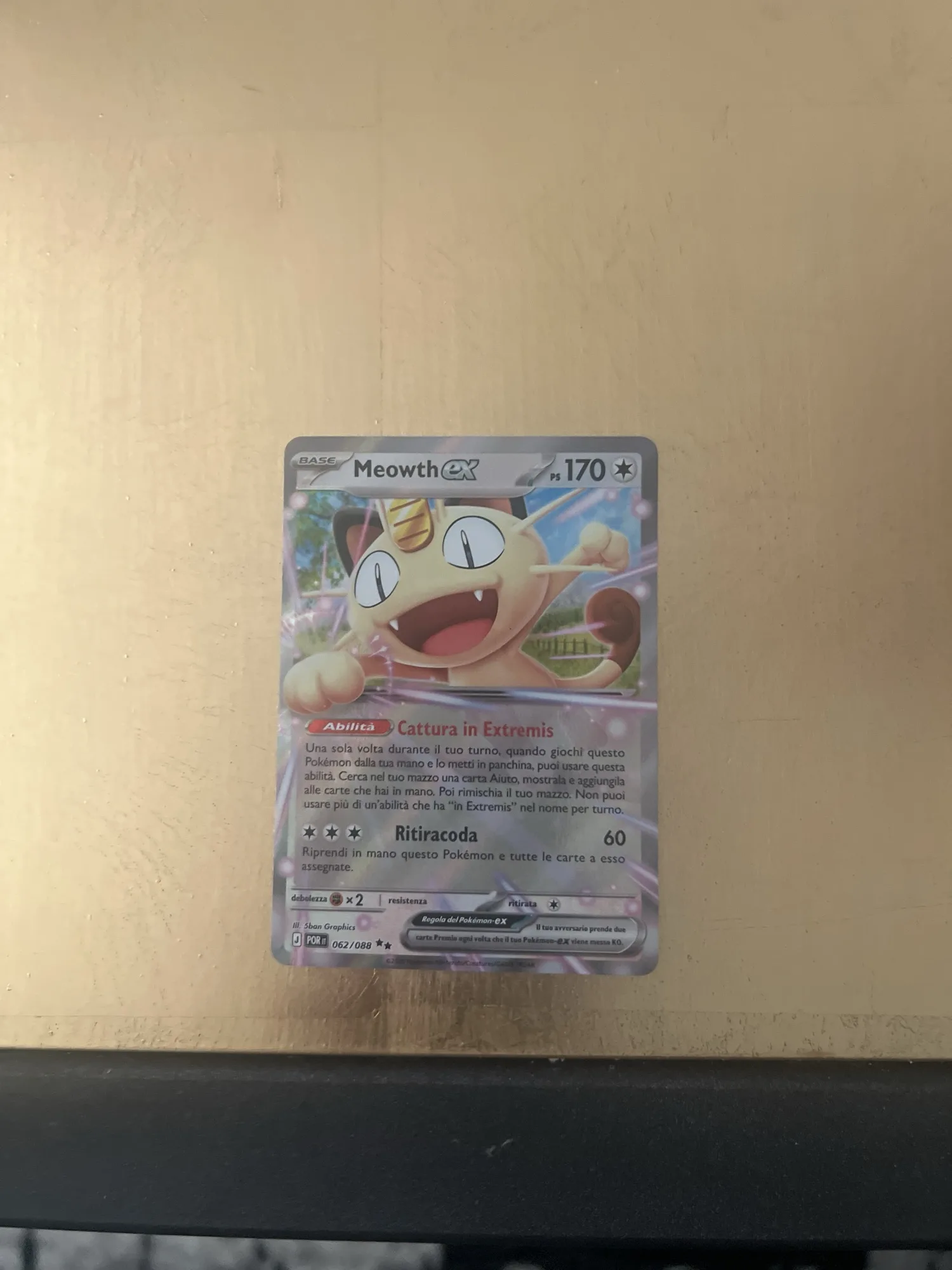 Carte Pokémon Meowth