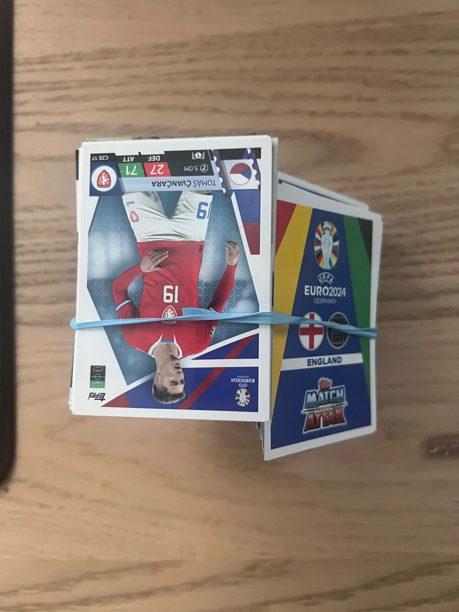 Lot cartonase Topps Match Attax UEFA Euro 2024